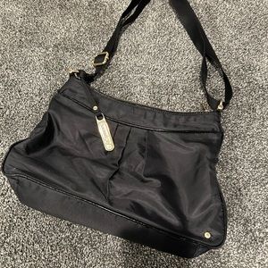 Le Sport Sac black nylon crossbody